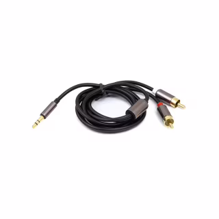 Кабель мультимедийный 3.5mm M to 2xRCA 1.0m PowerPlant (CA912834)