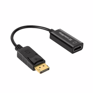 Перехідник HDMI F to DisplayPort M 4K30Hz black ColorWay (CW-AD-DPHD)