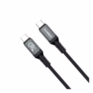 Дата кабель USB-C to USB-C 2.0m USB4 Gen 3 240W 8K Choetech (XCC-1042)
