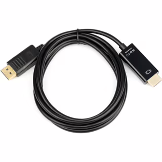 Кабель мультимедійний DisplayPort M to HDMI M 3.0m 8K/4K black Atcom (30100)