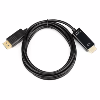 Кабель мультимедійний DisplayPort M to HDMI M 5.0m 8K/4K black Atcom (50100)