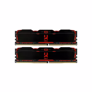Модуль пам'яті для комп'ютера DDR4 32GB (2x16GB) 3200 MHz IRDM Black Goodram (IR-X3200D464L16A/32GDC)