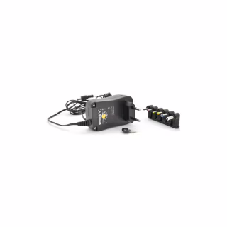 Блок питания сетевой Voltronic 18W Universal, Output 3V-12V, 2.35*0.75/ 3.0*1.1/3.5*1.35/4.0*1.7 /5.5*2.1/5.5*2.5 (12491 / YT-UPS18W)