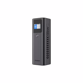 Батарея універсальна Choetech 27000mAh, PD/140W in/out, 2*USB-C/PD5.0, QC3.0/22W, TFT Display (B670-CCGY)