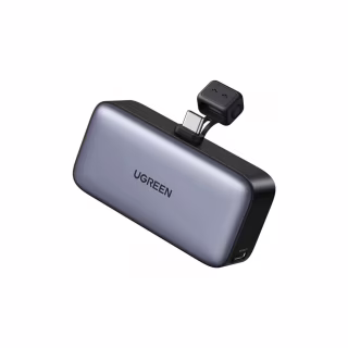 Батарея универсальная Ugreen 5000mAh 22,5W USB-C In/Out, with build-in Type-C connector (PB503) (35338)