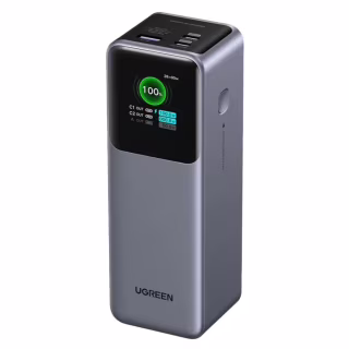 Батарея универсальная Ugreen 25000 mAh 200W Fast Charging Space Gray (U_35525B)