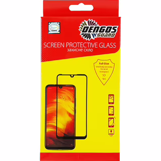 Стекло защитное Dengos Full Glue OPPO Reno15 F/FS Black (TGFG-436)
