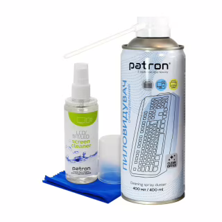 Универсальный чистящий набор Patron spray duster 400ml F3-020 + Screen spray F3-022 (CS-PN-BUNDL-11)