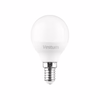 Лампочка Vestum G45 6W 3000K 220V E14 (1-VS-1204)