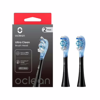 Насадка для зубної щітки Oclean UC02 B02 Ultra Clean Brush Head Black (2 шт) (6970810553543)