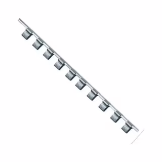 Полка для инструмента Toptul держатель головок 3/8"*260*12шт (BKAC1212)