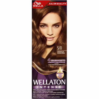 Краска для волос Wellaton 5/0 Темный дуб (4056800756704/4056800756827)