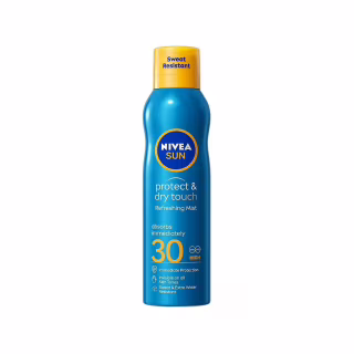 Засіб від засмаги Nivea Sun Сонцезахисний освіжаючий міст Захист та сухий дотик SPF 30 200 мл (4005900699565/4005900695864)
