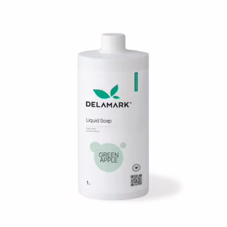 Жидкое мыло DeLaMark Зеленое яблоко 1 л (4820152331946)