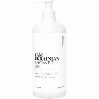 Гель для душа DeLaMark I Am Ukrainian Орхидея, Пачули и Ваниль 500 мл (4820152333087)