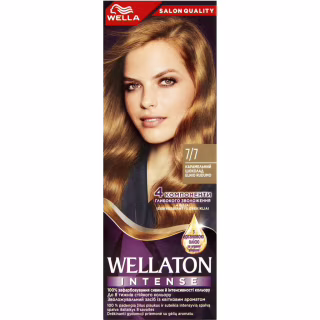Фарба для волосся Wellaton 7/7 Карамельний шоколад 110 мл (4064666085685)