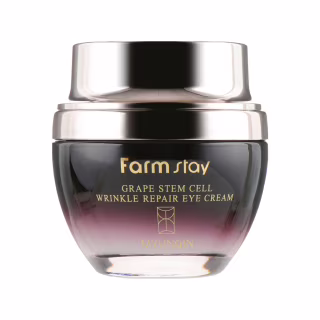 Крем для кожи вокруг глаз FarmStay Grape Stem Cell Wrinkle Repair Eye Cream С фитостволовыми клетками винограда 50 мл (8809317284880)
