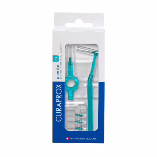 Щітки для міжзубних проміжків Curaprox Prime Start CPS 06 D 0.6 - 2.2 мм 5 шт. + 2 тримачі (7612412427639)