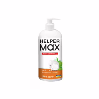 Средство для ручного мытья посуды Helper Max Ultra Рower Концентрат 1 л (4820183972095)