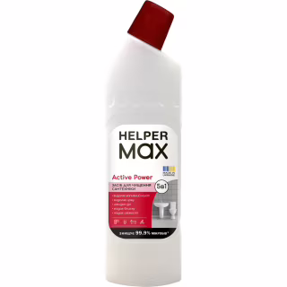 Жидкость для чистки ванн Helper Max Active Power Для сантехники 1 л (4820183972972)