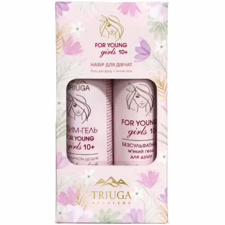 Набор косметики Triuga Ayurveda For Young Girls Гель для душа 250 мл + Интим гель 300 мл (4820164642054)