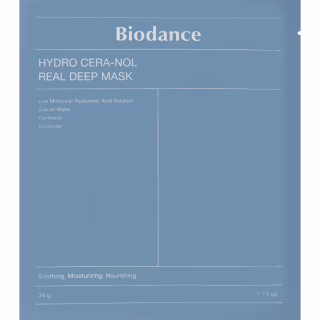 Маска для лица Biodance Hydro Cera-Nol Real Deep Sheet Mask 34 г (8809937360629)