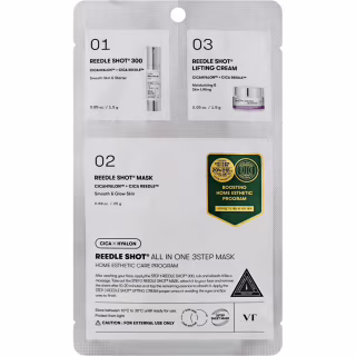 Маска для обличчя VT Cosmetics Reedle Shot All In One 3 Step Mask 1.5 г + 1.5 г + 25 г (8803463003449)