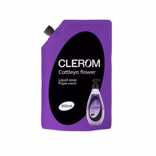 Жидкое мыло Clerom Cattleya flower Дой-пак 500 мл (4820287020173)
