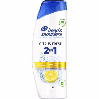 Шампунь Head & Shoulders 2 в 1 Против перхоти Цитрусовая свежесть 400 мл (8006530305372)