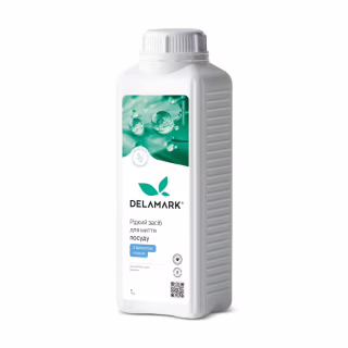 Засіб для ручного миття посуду DeLaMark З ароматом лохини 1 л (4820152334091)