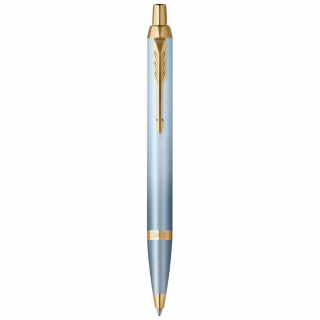 Ручка шариковая Parker IM 17 Rituals Turquoise Green GT BP + Пакет Parker Rituals (29 132)