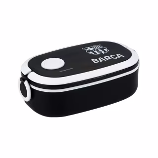 Ланч-бокс детский Kite FC Barcelona, 900 мл, чорний (BC25-1180)