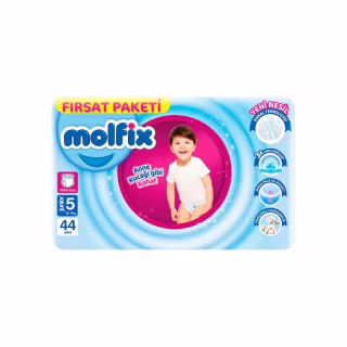 Підгузки Molfix Трусики 5 junior 12-17 кг 44 шт (8690536833276)