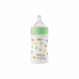 Бутылочка для кормления Chicco Perfect Easy силіконова, від 0+ міс. повільний потік 150 мл, (20241.30)