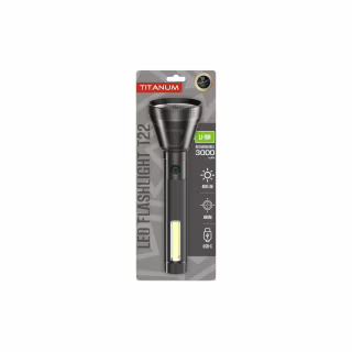 Фонарь TITANUM 400Lm Black (TLF-T22)