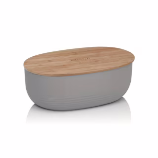 Хлебница Kela Namur Gray 37,5х23х14 см (12062)