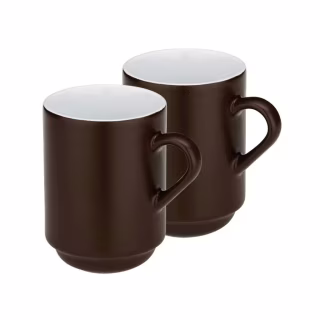 Набор чашек Kela Mattia 300 мл 2 шт Brown (12758)