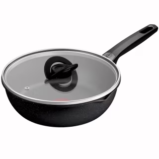 Сковорода Tefal Expertise з кришкою 24см чорний (G3218402)