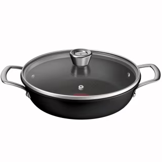 Сотейник Tefal Excellence+ з кришкою 24см чорний (G3308802)