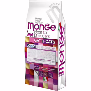 Сухой корм для кошек Monge Cat Sterilised со вкусом курицы и лосося 10 кг (8009470005135)