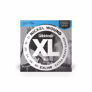 Струни для гітари D'Addario XL Nickel Wound Extra Heavy (12-60) (EXL148)
