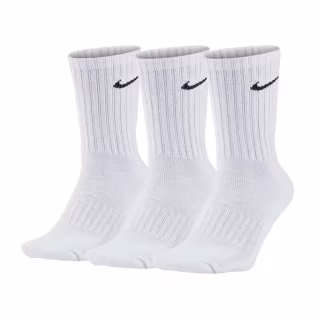 Шкарпетки Nike U NK EVERYDAY LTWT CREW 3PR SX7676-100 38-42 3 пари Білі (888407237270)