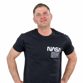 Футболка Sol's Imperial 190 Nasa Worm насичений чорний XXL (11500309/81XXL)