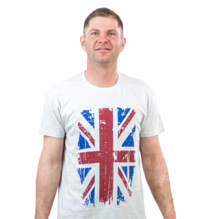 Футболка Sol's Regent Great Britain Flag 150 світло-меланжевий M (11380300/10M)