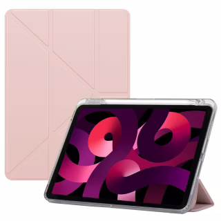 Чехол для планшета BeCover Ultra Slim Origami Transparent Apple iPad Air 11" M2/M3 (2024/2025) Pink (711391)