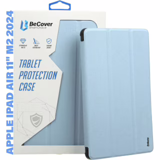 Чехол для планшета BeCover Soft Edge Apple iPad Air 11" M2/M3 (2024/2025) Light Blue (711429)