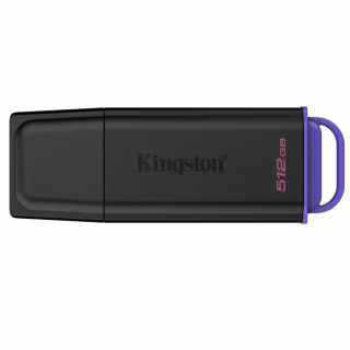 USB флеш накопитель Kingston 512GB DataTraveler Exodia Black-Purple USB 3.2 (DTXG2/512GB)