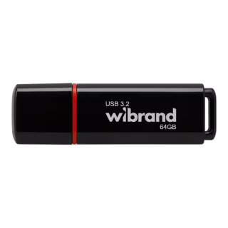 USB флеш накопитель Wibrand 64GB Scarab Black USB 3.2 (WI3.2/SC64P11B)
