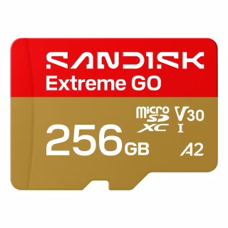Карта пам'яті SanDisk 256GB microSDXC class 10 UHS-I Extreme GO (SDSQXGN-256G-GN6MN)
