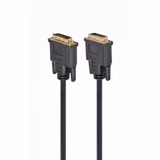 Кабель мультимедійний DVI M to DVI M 3.0m 24+1pin Cablexpert (CC-DVI2-BK-10)